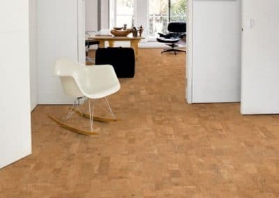 Cork flooring